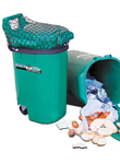 Oscarnet keeps critters out of your garbage