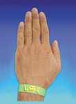 image of stripwrap wristband