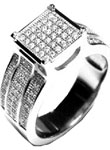 pave ring American Silver Collection