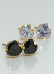 Ziva Gem cubic zirconia earrings