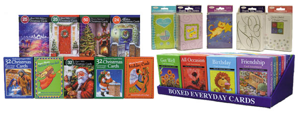 	 Boxed Foil Greeting Cards Made in the USA