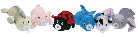 Plush Animal Baby Bottle Covers