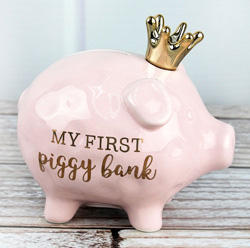 Ceramic My First Piggy Bank