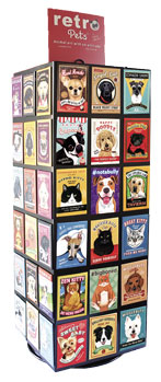 Pet Magnets from Retro Pets Art