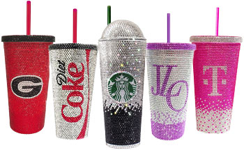 Rhinestone Tumblers from Foxyware, Inc.