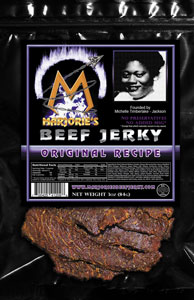 Marjorie’s Original Flavored Beef Jerky