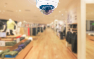 security camera in store