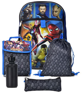 Marvel™ Avengers Infinity War™ 5pc Backpack Set