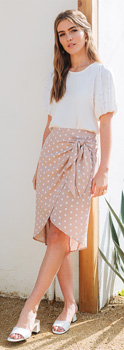 Polka Dot Skirt