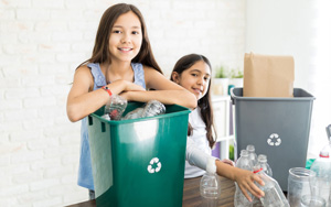 kids recycling