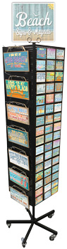 Beach Wooden Signs & Magnets Display