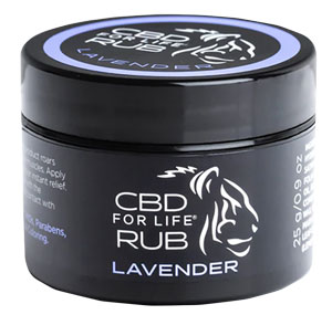 CBD Lavender Rub
