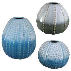 Sea Urchin Vases