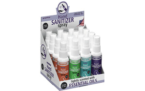 Aromar hand sanitizer display