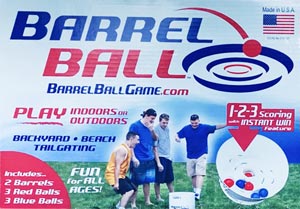 Barrel Ball outdoor game