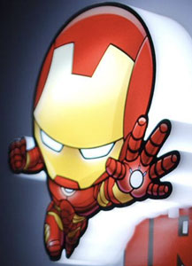 Iron Man wall lights