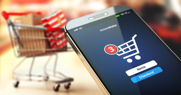 smartphone online checkout