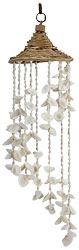 White Shells Hat Wind Chime
