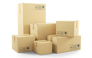 shipping boxes