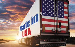 Made in USA long-haul trucker
