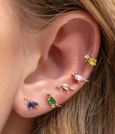 Dino-Mite Earring Set