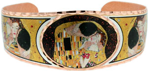 Gustav Klimt The Kiss Bracelet