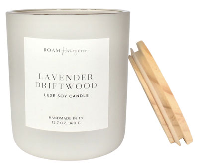 Lavender Driftwood Oversized Soy Candle