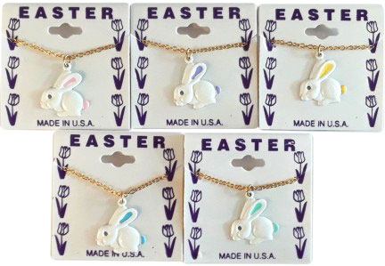 Easter Bunny Necklace Assortment